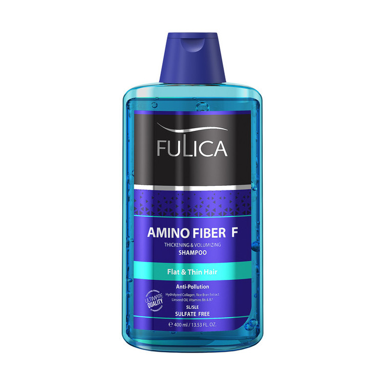 شامپو تقویت کننده مو فولیکا مدل Amino Fiber حجم 400 میلی لیتر